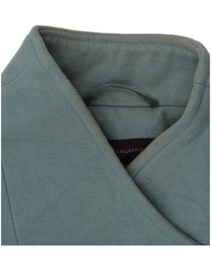 Palton pentru femei Marks & Spencer loose fit UK 18 XL poliester albastru