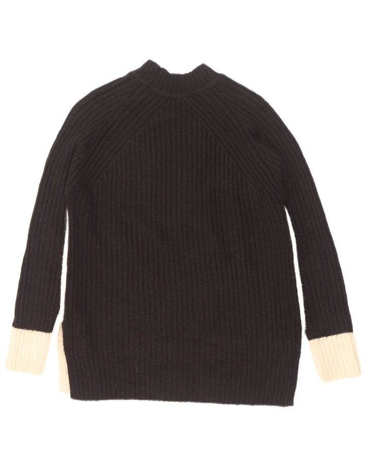 Pulover cu gât țestoasă pentru femei Marks & Spencer UK 10 Mic Negru