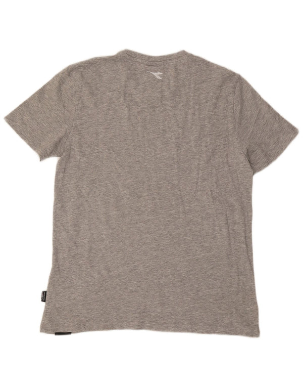 Tricou pentru femei Diadora, UK 16, mare, bumbac cu pete gri