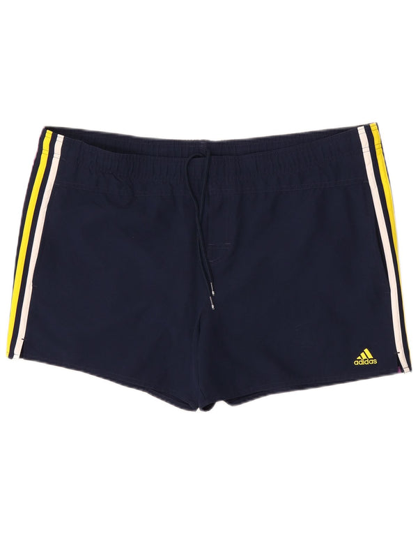 Pantaloni scurți de înot Adidas pentru bărbați XL, nailon bleumarin