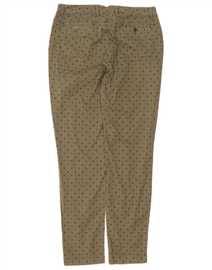 ORVIS Pantaloni casual subțiri pentru femei US 8 Medium W30 L29 Kaki Bumbac cu pete