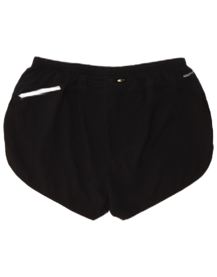 Pantaloni scurti sport Nike pentru femei UK 18 XL poliester negru