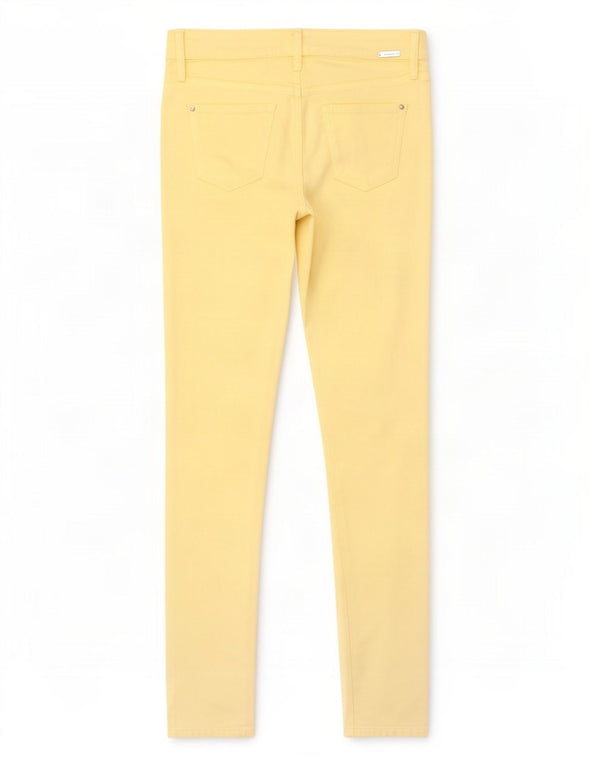 Blugi skinny Massimo Dutti pentru femei EU 38 Mici W28 L29 Galben