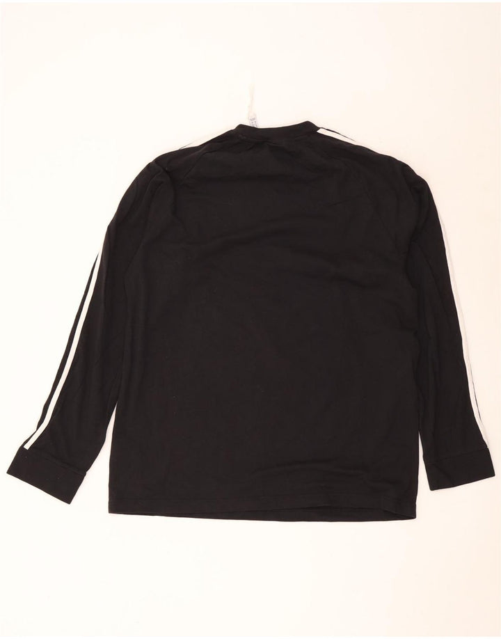Adidas Mens Top Maneca Lunga XL Negru Bumbac