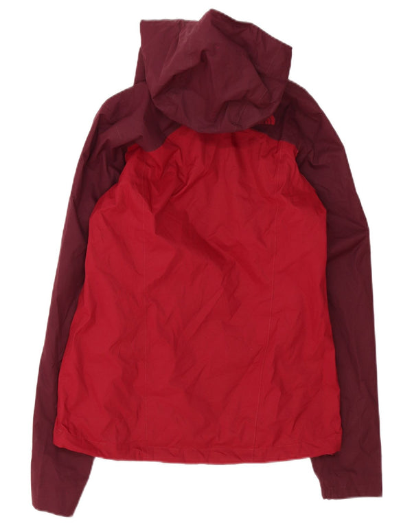 Jachetă de ploaie cu glugă The North Face pentru femei UK 6 XS Burgundy Colorblock