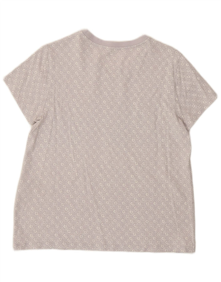Tricou cu grafic Levi's pentru femei Top UK 14 Medium Lilac Geometric Bumbac