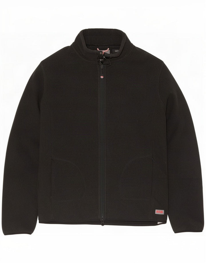 Slam Mens Fleece Jacket UK 38 Medium Black Poliester