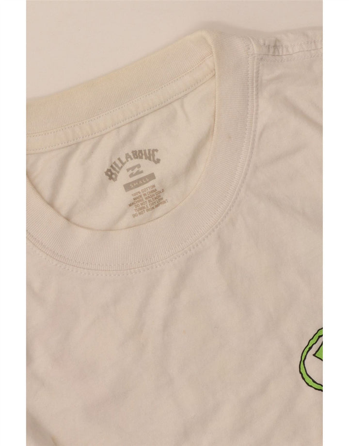 Tricou grafic pentru bărbați Billabong Top mic din bumbac alb