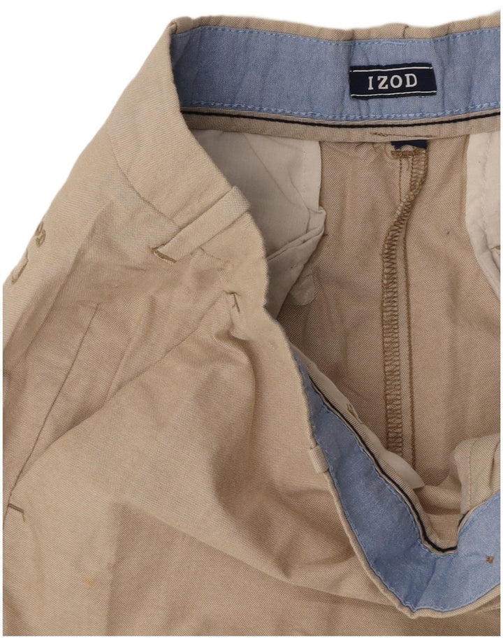 Pantaloni scurți chino pentru bărbați IZOD W30 Bej mediu