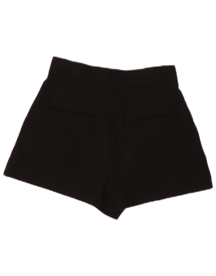 Pantaloni caldi pentru femei cu talie înaltă Zara Mici W26 Poliester negru