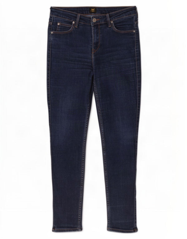 Blugi skinny pentru femei Scarlett Lee W31 L27 bumbac bleumarin