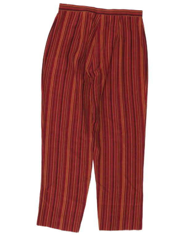 I Gabbiani Pantaloni de costum conici pentru femei EU 36 Small W26 L26 Red Dunge