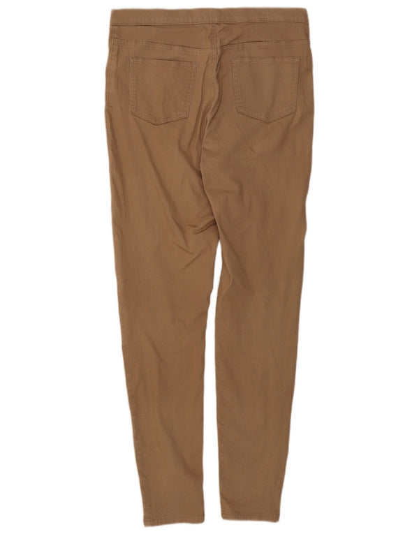 Marks & Spencer Pantaloni casual jegging pentru femei UK 14 Large W32 L30 Bej