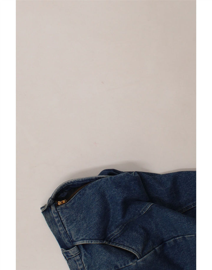 DANIEL HECHTER Womens Denim Skirt IT 44 Medium W28 Blue Cotton Vintage Daniel Hechter and Second-Hand Daniel Hechter from Messina Hembry 