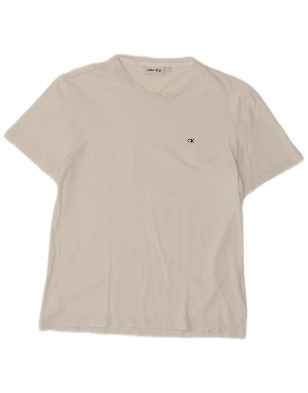 Tricou Calvin Klein pentru bărbați Top Mediu Alb