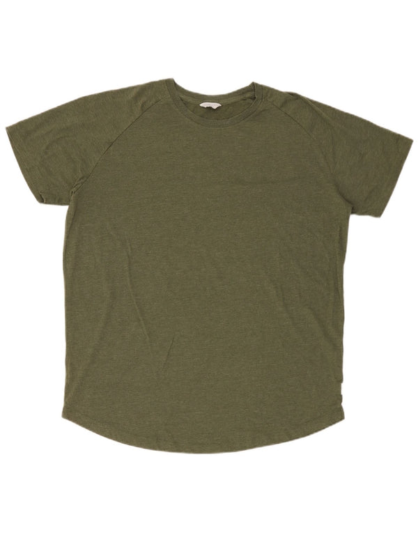 Tricou Jack & Jones Bărbați Top XL Verde Bumbac