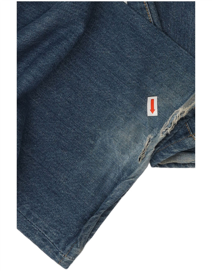 DIESEL Womens Bootcut Jeans W31 L33 Blue Cotton