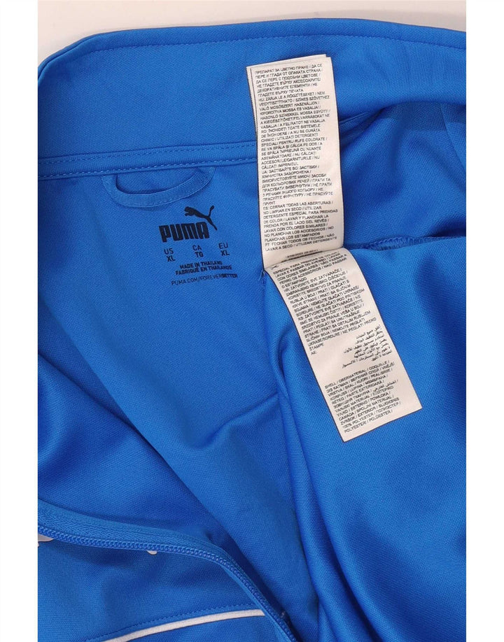 Jachetă de trening Puma pentru bărbați VFB Gaggenau Graphic, XL, poliester, albastru