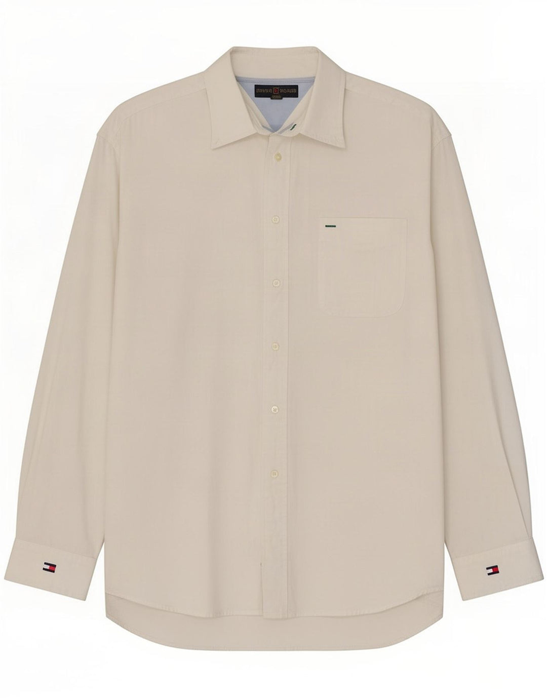 Cămașă pentru bărbați Tommy Hilfiger, mare, alb, bumbac