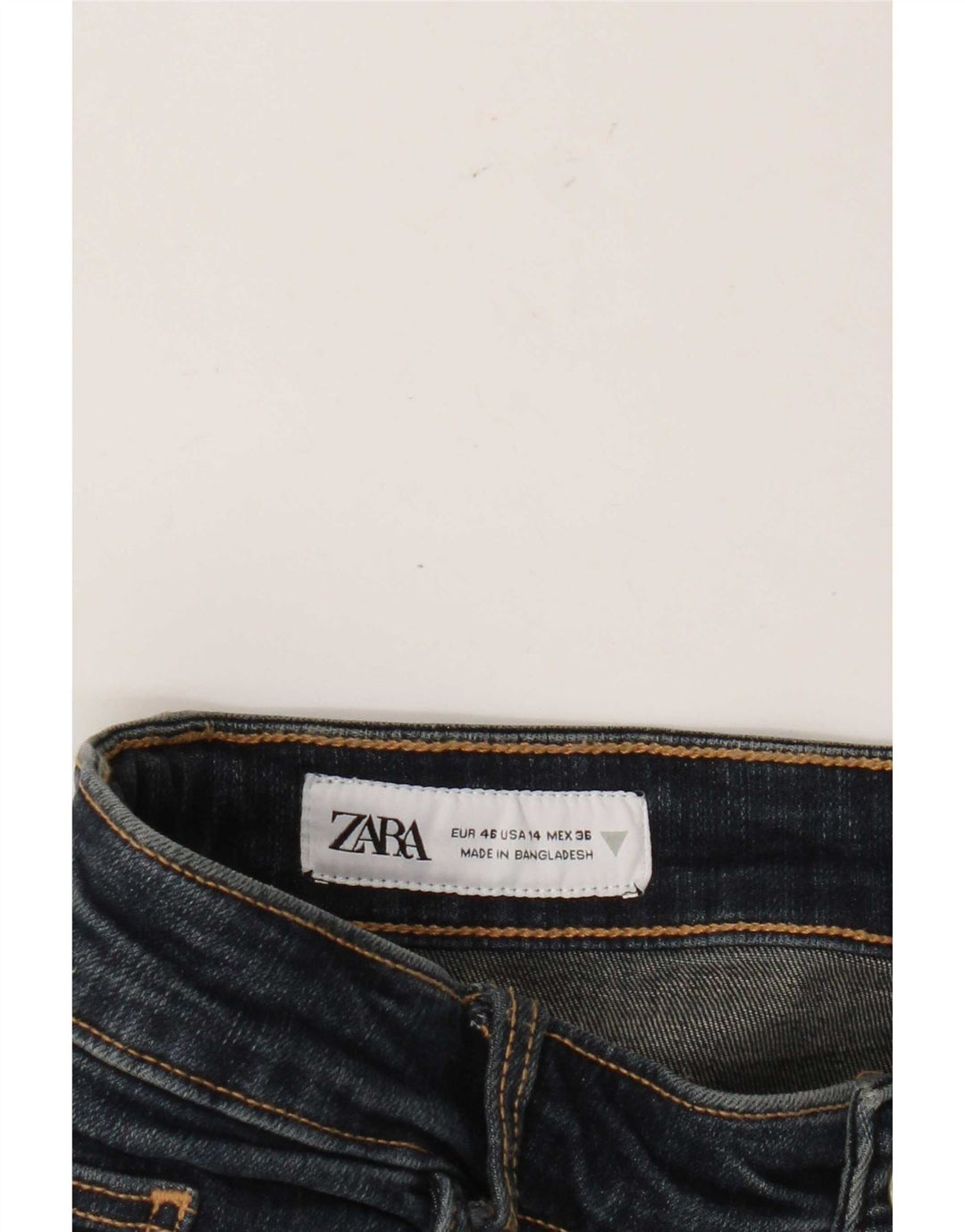 Blugi slim pentru femei Zara EU 46 XL W36 L28 Bleumarin