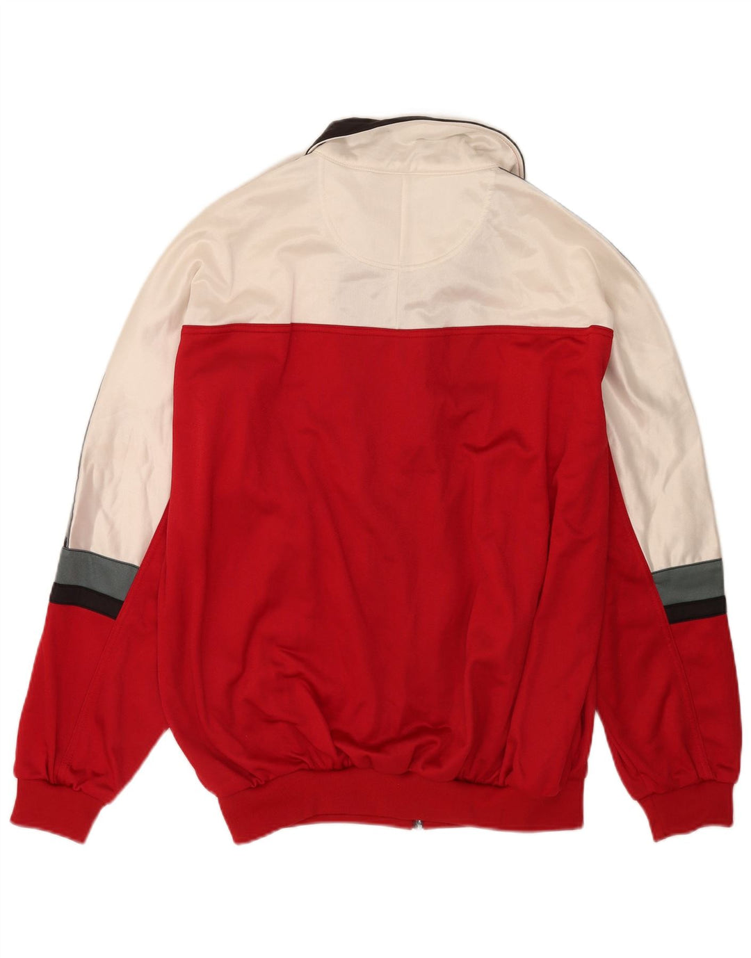 Jachetă de top pentru trening grafic Asics pentru bărbați IT 56 XL, roșu, bloc de culoare