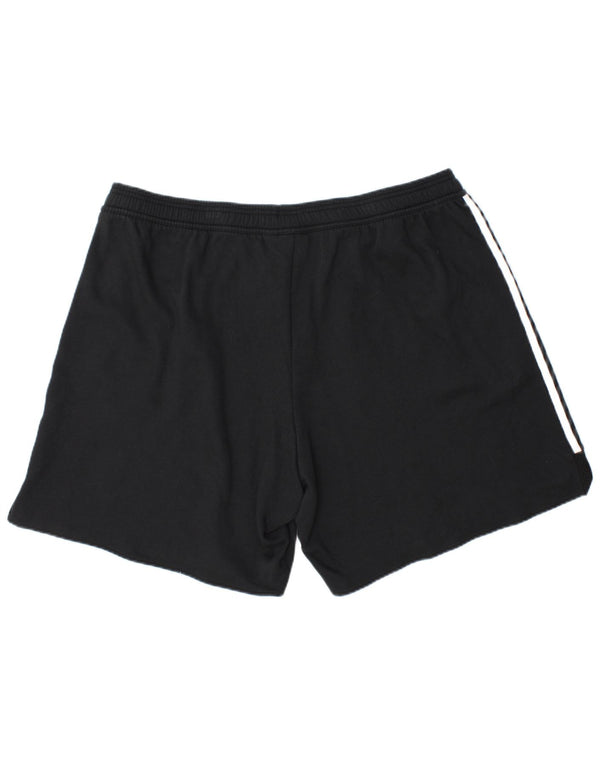 Pantaloni scurți sport pentru bărbați ADIDAS 3XL bumbac negru