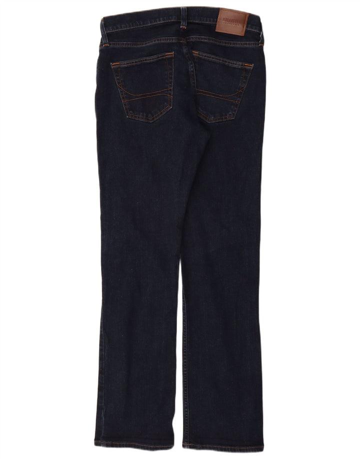 Blugi pentru femei HOLLISTER Bootcut W30 L32 Bumbac bleumarin