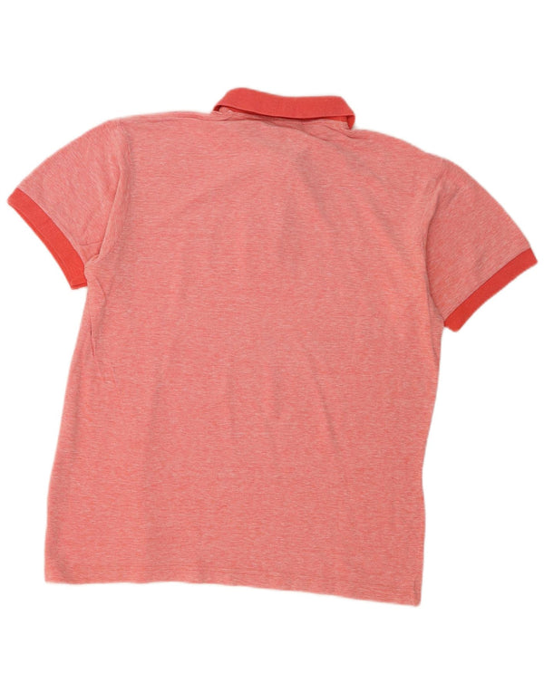 Tricou polo Sergio Tacchini pentru bărbați, bumbac roz mediu