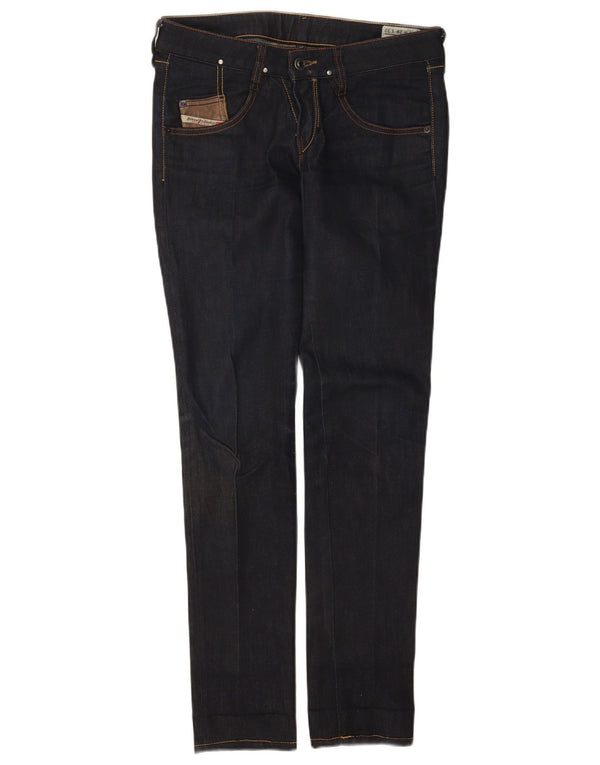 Blugi skinny pentru femei Clush cu talie joasă Diesel W28 L32 Bumbac bleumarin