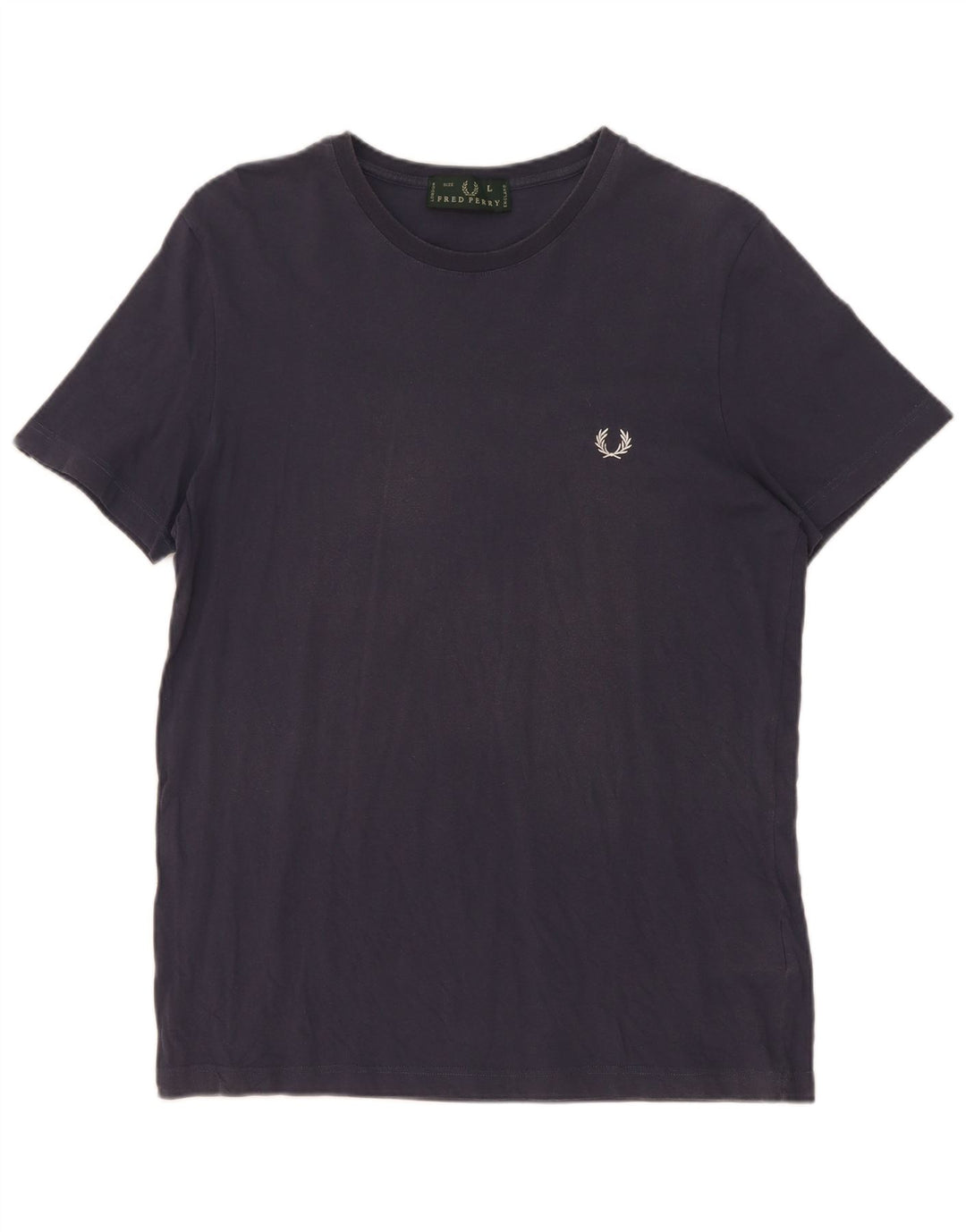 Tricou Fred Perry pentru bărbați Top mare din bumbac bleumarin