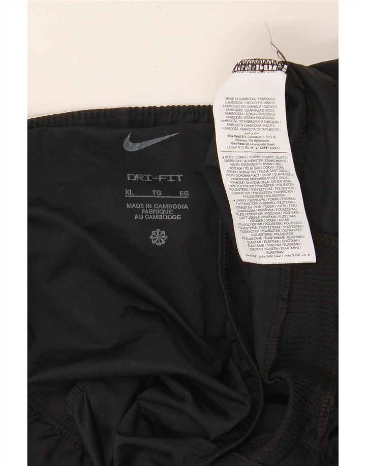 Pantaloni scurți sport Nike Dri Fit pentru bărbați XL, poliester negru