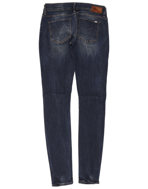 Blugi G-Star pentru femei 3301 Low Skinny W29 L34 Bumbac albastru