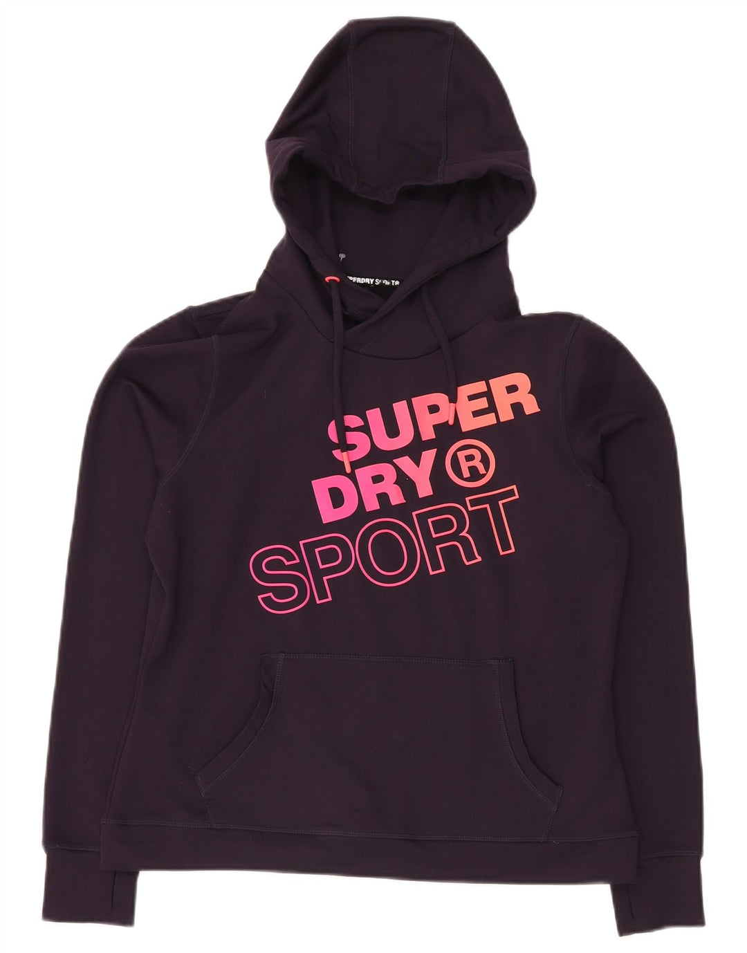 Pulover Superdry pentru damă, cu grafică, UK 12 Poliester violet mediu