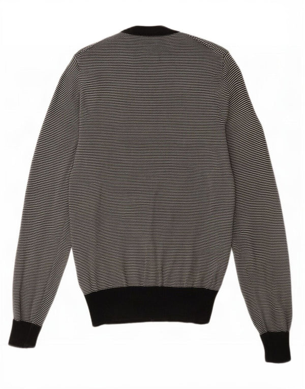 Pulover cardigan pentru bărbați Levi's, bumbac cu dungi mici, albastru marin