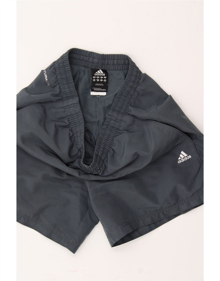 Pantaloni scurți sport pentru bărbați ADIDAS Climalite, gri mediu, poliester