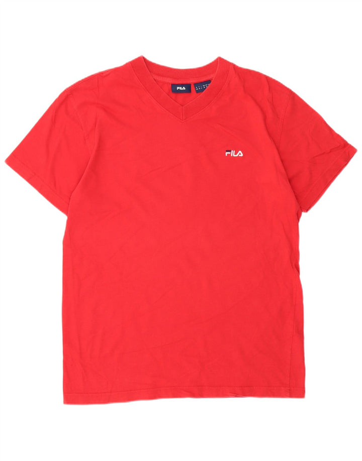 Tricou Bărbați Fila Top Bumbac Roșu Mediu