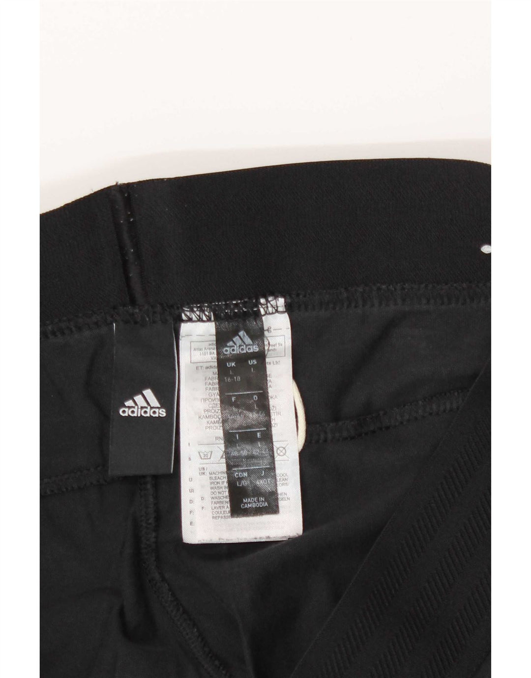 Leggings pentru femei Adidas UK 16/18 Large Black