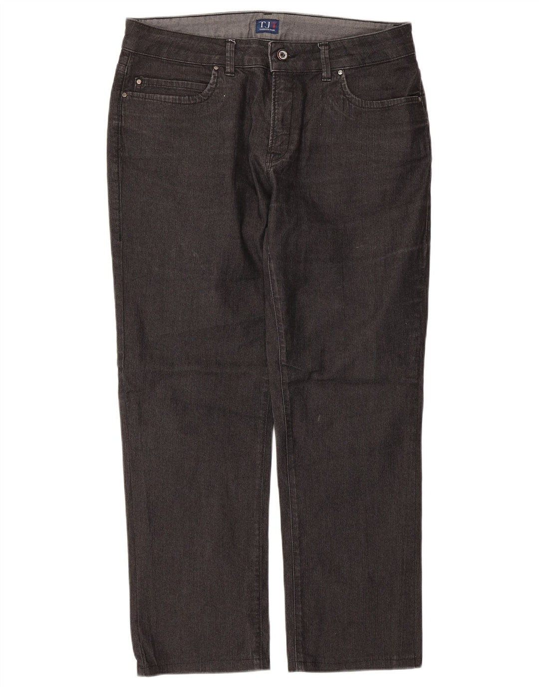 Blugi drepti pentru femei Trussardi W31 L26 bumbac negru