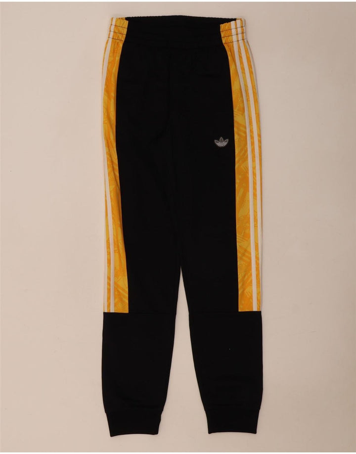 Pantaloni de trening pentru bărbați Adidas Pantaloni de jogging Mici, negru, poliester color bloc