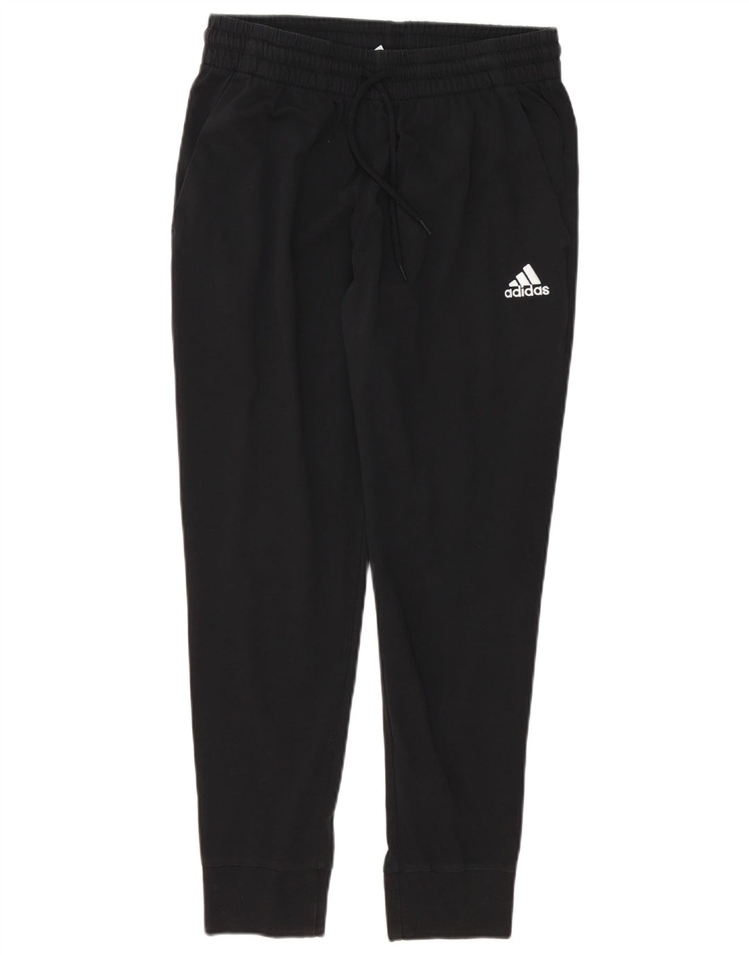 Pantaloni de trening ADIDAS pentru bărbați Joggeri, bumbac mediu negru