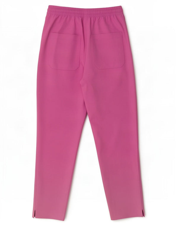 French Connection Pantaloni casual conici pentru femei UK 10 Small W28 L26 roz