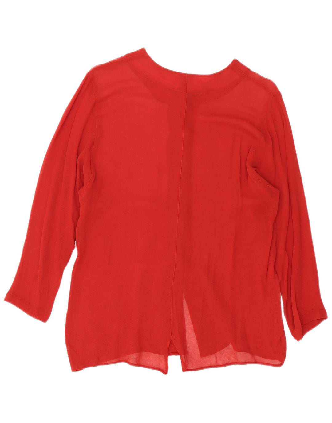 Bluză cămașă pentru femei Benetton IT 44 Medium Burgundy Viscose