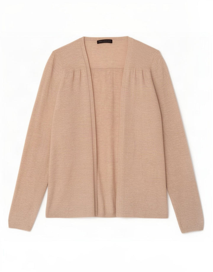 Pulover cardigan deschis pentru femei Marks & Spencer UK 14 Bej mediu