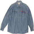 MUSTANG Mens Denim Shirt Large Blue Cotton Vintage Mustang and Second-Hand Mustang from Messina Hembry 