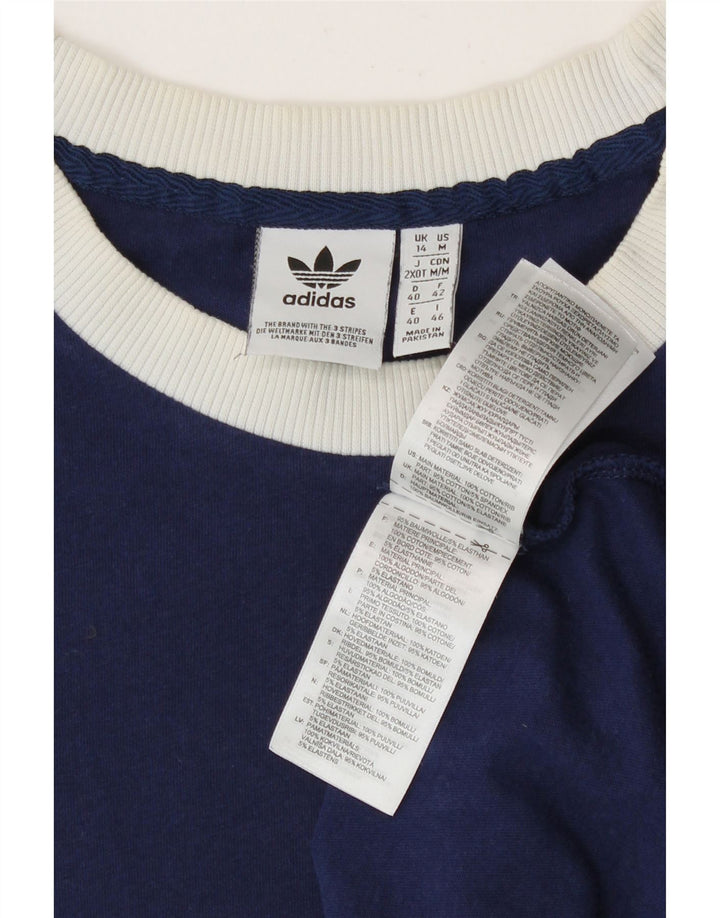 Tricou Adidas pentru femei Top UK 14 Medium Bleumarin