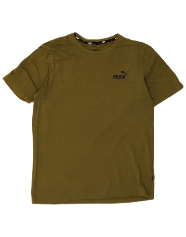 Tricou grafic pentru bărbați Puma Top Medium Khaki Bumbac