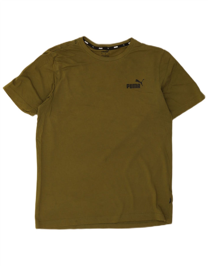 Tricou grafic pentru bărbați Puma Top Medium Khaki Bumbac