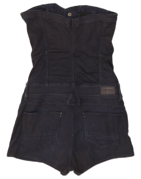 Combi fără bretele G-Star pentru femei UK 12 Medium Bluemarin Lyocell