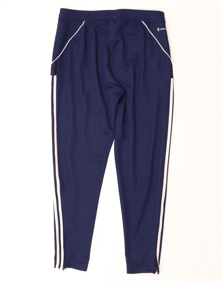 Pantaloni de trening ADIDAS Aeroready Slim Fit, mari, bleumarin