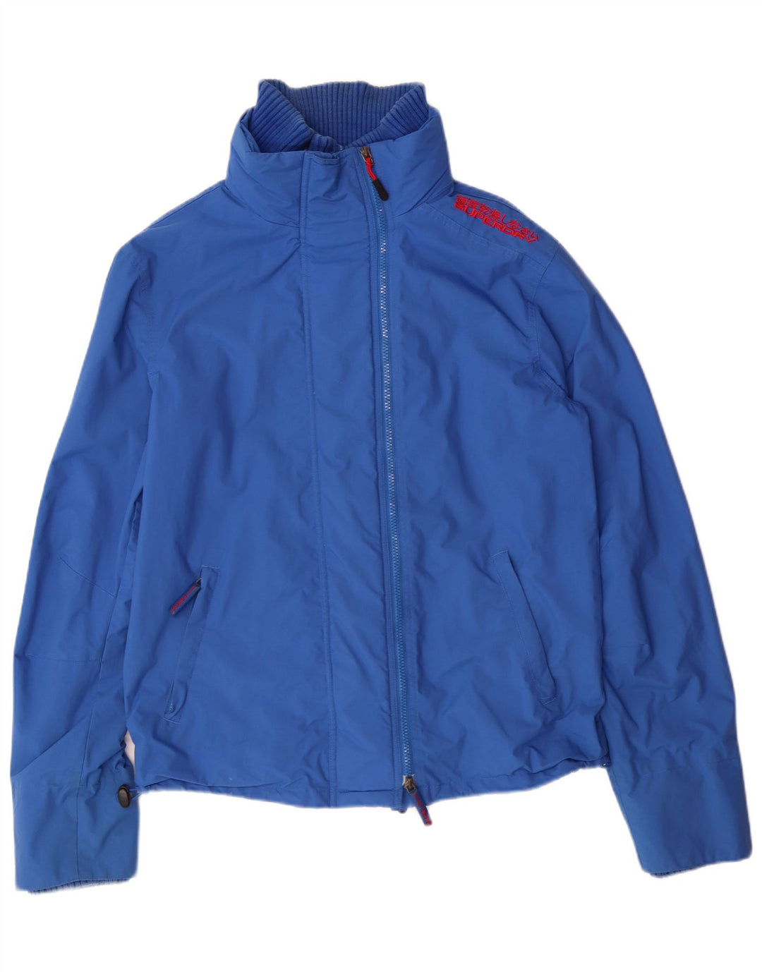 Jachetă de vânt pentru bărbați SUPERDRY UK 40, mare, albastru, nailon
